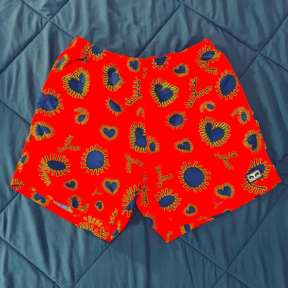 OBAY EASY RELAXED AMOEBA SHORTS